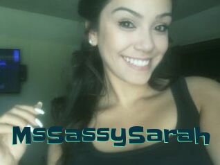 MsSassySarah